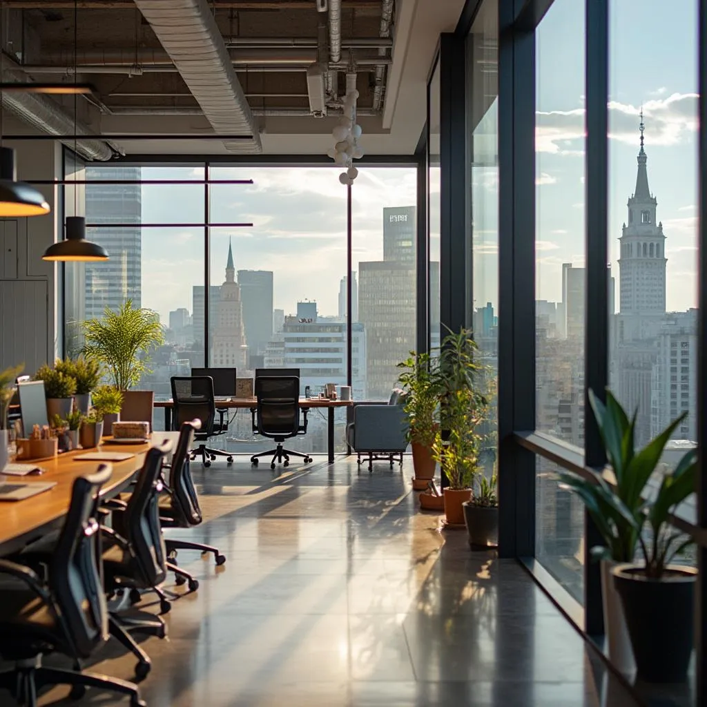 Oficina moderna en Buenos Aires
